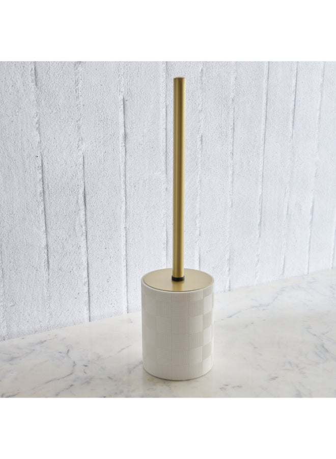 Home Box Juan Toilet Brush with Gold Handle - Image 4
